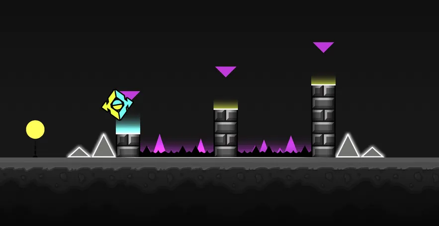 Geometry Dash Meltdown Screenshot