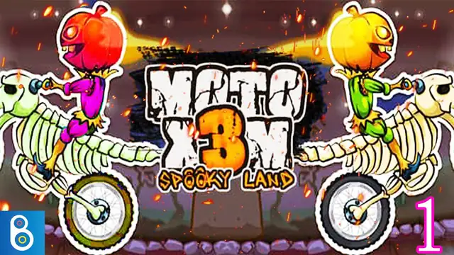 Moto X3M 6: Spooky Land