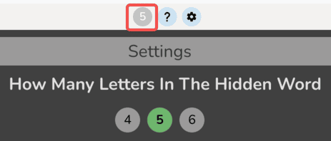 quordle letter modes