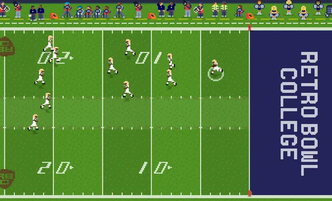 Retro Bowl College Screenshot