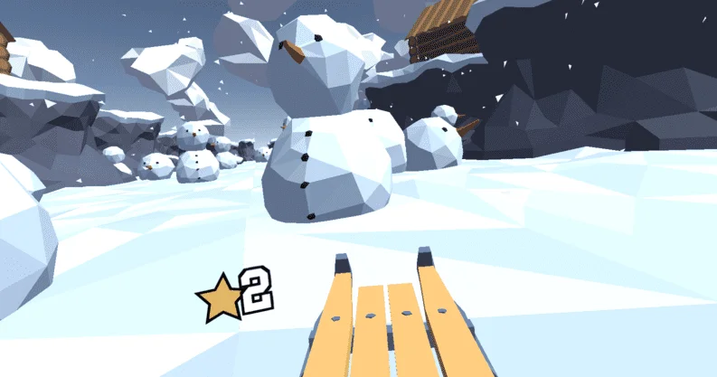 Snow Road 3D screenshot