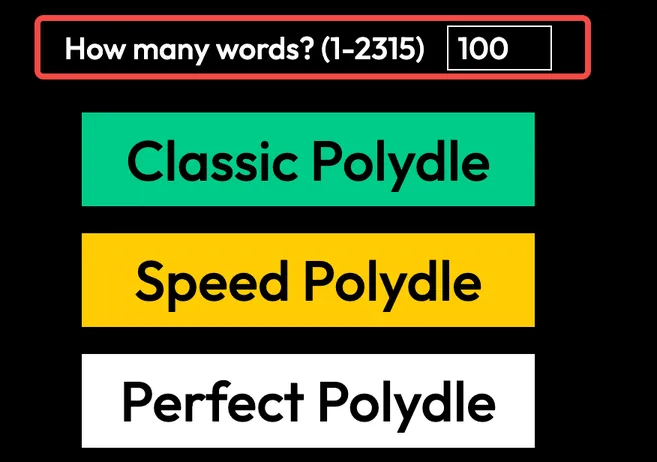 Polydle UI